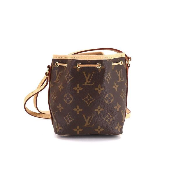 Louis Vuitton Monogram Nano Noe Shoulder Bag Brown - Picture 1 of 8